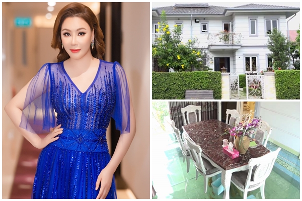 Cùng quê Tiền Giang: Tăng Thanh Hà giản dị trong biệt thự, 1 hoa hậu có nhà như cung điện-12