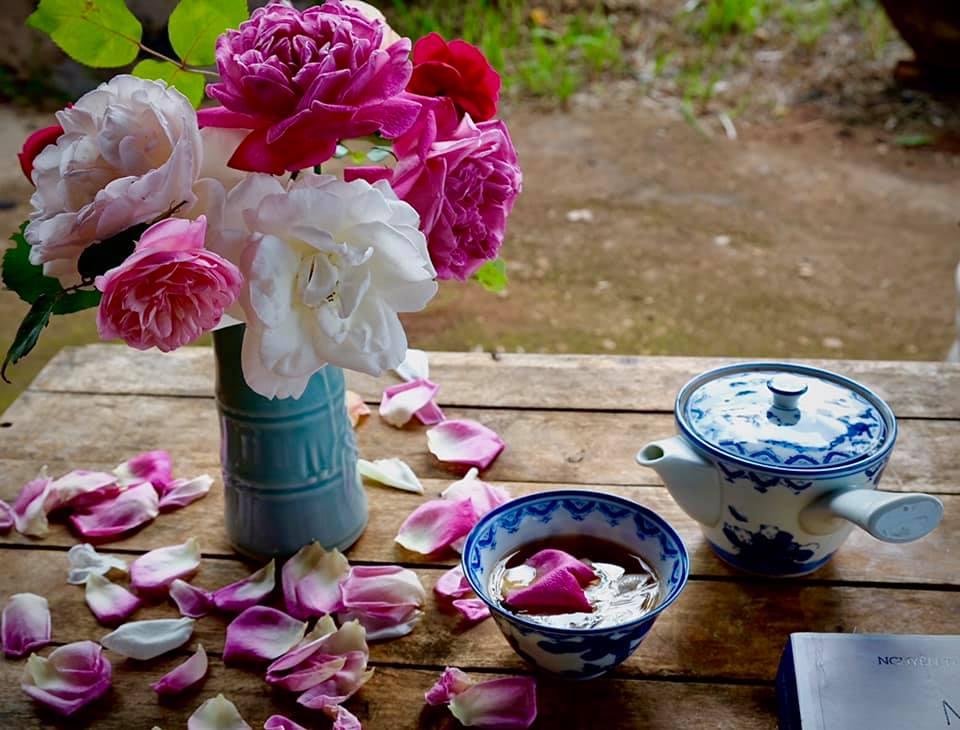 Ngôi nhà trên đỉnh núi mây phủ, ngập tràn hương sắc hoa-42