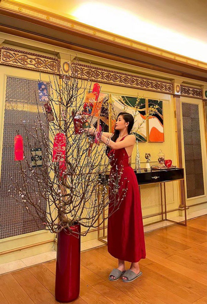 Cùng quê Tiền Giang: Tăng Thanh Hà giản dị trong biệt thự, 1 hoa hậu có nhà như cung điện-10