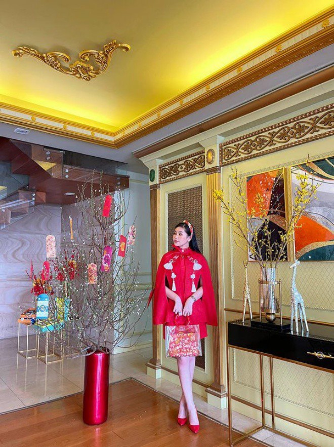 Cùng quê Tiền Giang: Tăng Thanh Hà giản dị trong biệt thự, 1 hoa hậu có nhà như cung điện-8