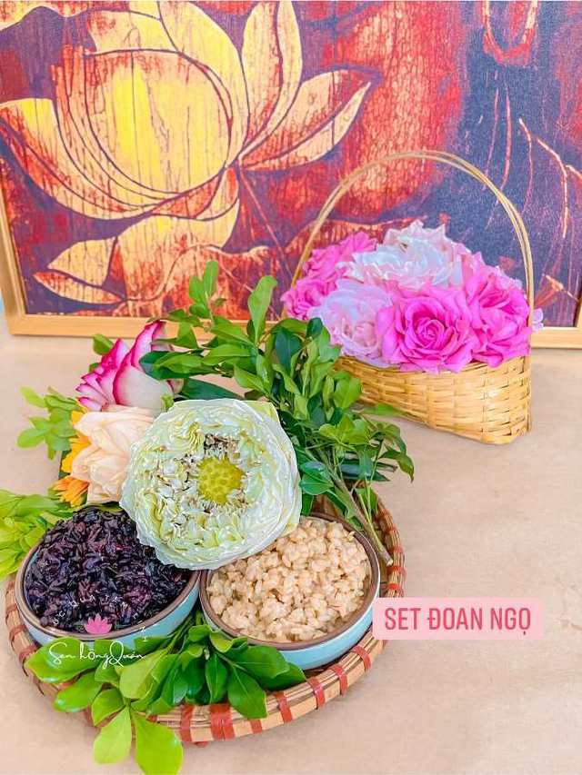 Những set hoa quả cúng Tết Đoan Ngọ giá vài trăm ngàn đẹp hút mắt, người bán chốt đơn mỏi tay-3