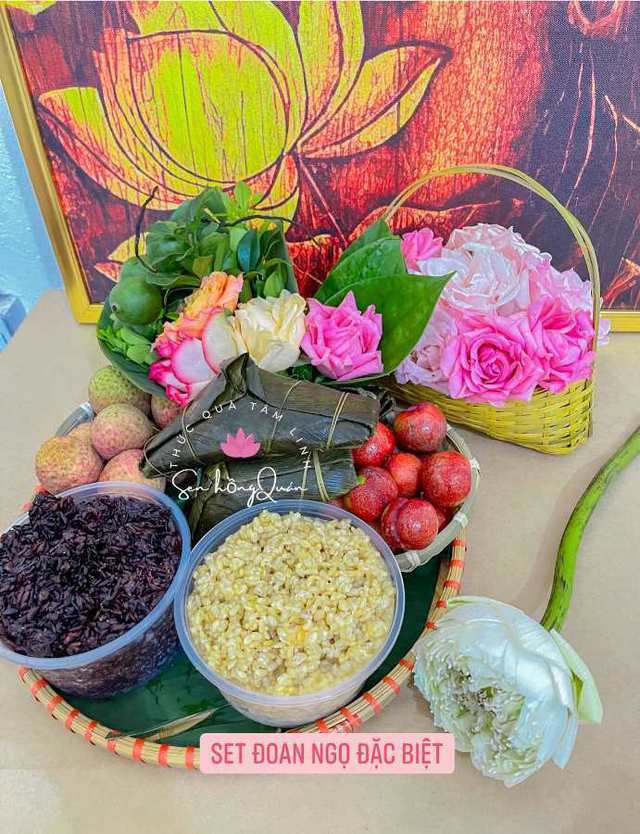 Những set hoa quả cúng Tết Đoan Ngọ giá vài trăm ngàn đẹp hút mắt, người bán chốt đơn mỏi tay-5