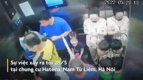 Công an điều tra vụ người đàn ông đánh phụ nữ trong thang máy chung cư