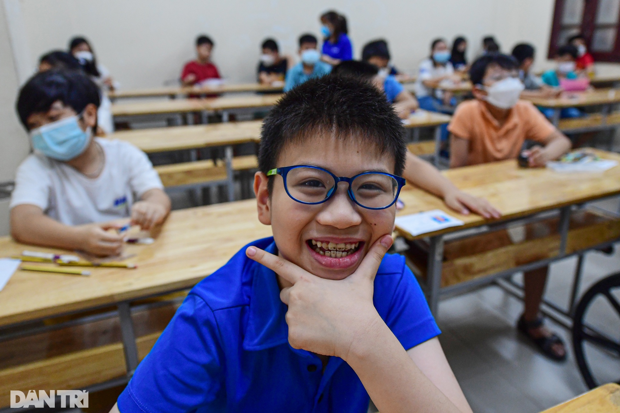 Căng như dây đàn kỳ thi ở trường có tỷ lệ chọi vào lớp 6 cao nhất HN-17