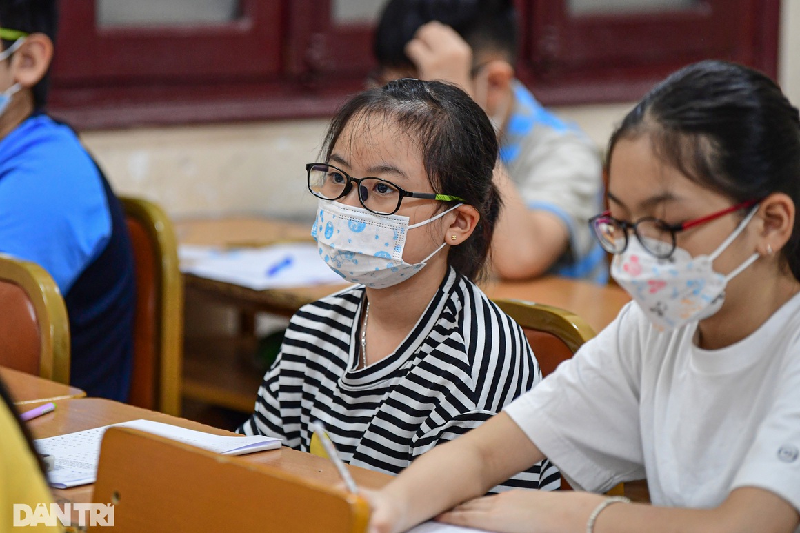 Căng như dây đàn kỳ thi ở trường có tỷ lệ chọi vào lớp 6 cao nhất HN-16