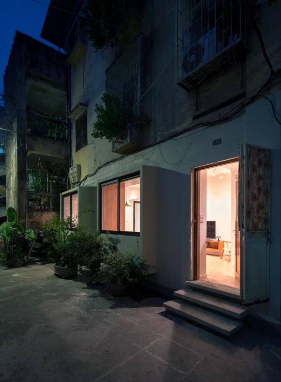 Hồi sinh nhà tập thể cũ thành không gian sống trẻ trung, hiện đại-3