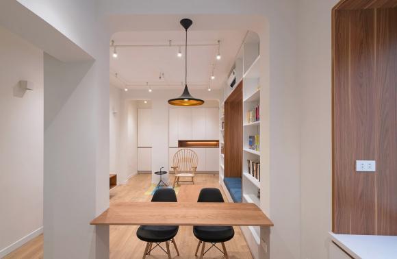 Hồi sinh nhà tập thể cũ thành không gian sống trẻ trung, hiện đại-6