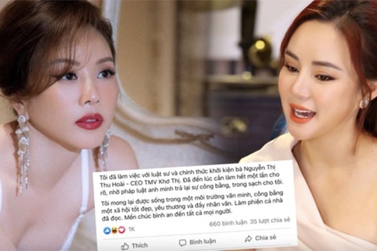 Diễn biến mới vụ Vy Oanh kiện Hoa hậu Thu Hoài: Đưa ra 3 yêu cầu bồi thường vì livestream sai sự thật