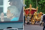 Thời khắc khó quên: Nữ hoàng Anh rạng rỡ xuất hiện trên ban công Cung điện, có cử chỉ đầy xúc động với con nhà Công nương Kate-9