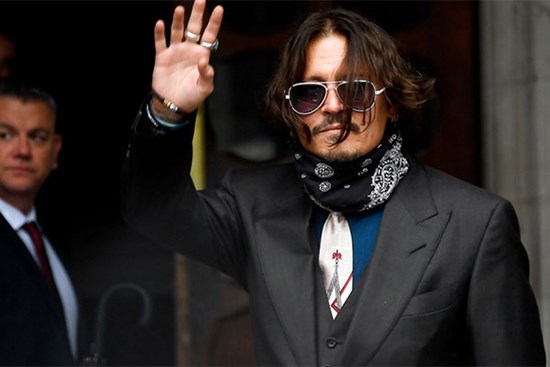 Johnny Depp sau khi thắng kiện Amber Heard: