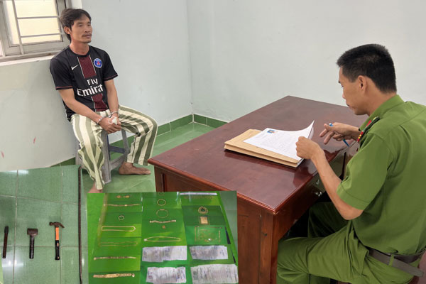 Chồng cạy két sắt trộm tiền của vợ-1