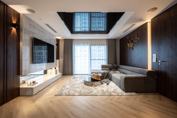 Căn hộ 160m² với 3 phòng ngủ theo phong cách luxury hết chi phí 3 tỷ của cặp vợ chồng ở Hà Nội-2