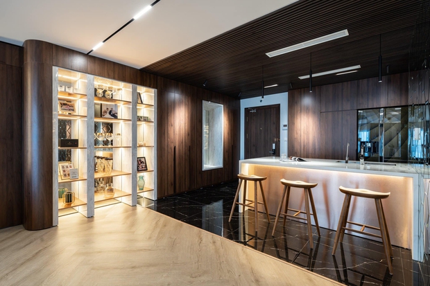 Căn hộ 160m² với 3 phòng ngủ theo phong cách luxury hết chi phí 3 tỷ của cặp vợ chồng ở Hà Nội-7