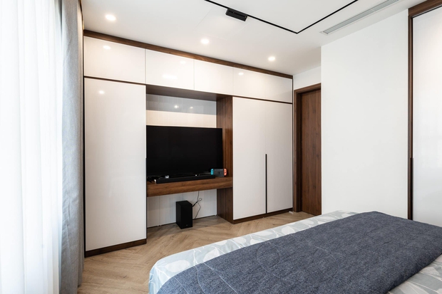 Căn hộ 160m² với 3 phòng ngủ theo phong cách luxury hết chi phí 3 tỷ của cặp vợ chồng ở Hà Nội-10