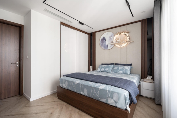 Căn hộ 160m² với 3 phòng ngủ theo phong cách luxury hết chi phí 3 tỷ của cặp vợ chồng ở Hà Nội-15