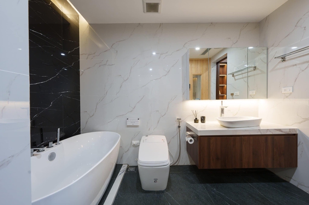 Căn hộ 160m² với 3 phòng ngủ theo phong cách luxury hết chi phí 3 tỷ của cặp vợ chồng ở Hà Nội-16