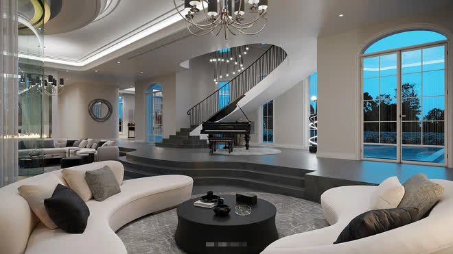 Choáng với biệt thự như lâu đài của diễn viên hài Vân Dung-7