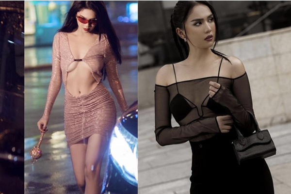 Ngọc Trinh quên nội y, mặc đầm trắc nết hở nguyên mạn sườn-12