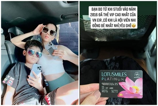 Con trai Lệ Quyên 5 tuổi đã có 