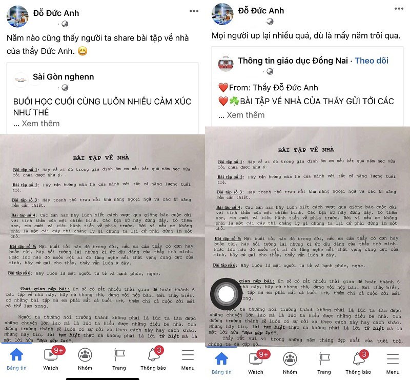 6 bài tập về nhà gây bão của thầy giáo Ngữ Văn, năm nào cũng được học sinh rần rần chuyền tay nhau-2