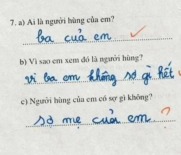 Cười ngất với bài tập điền từ của học sinh tiểu học: Con trâu là đầu cứng nhất-3