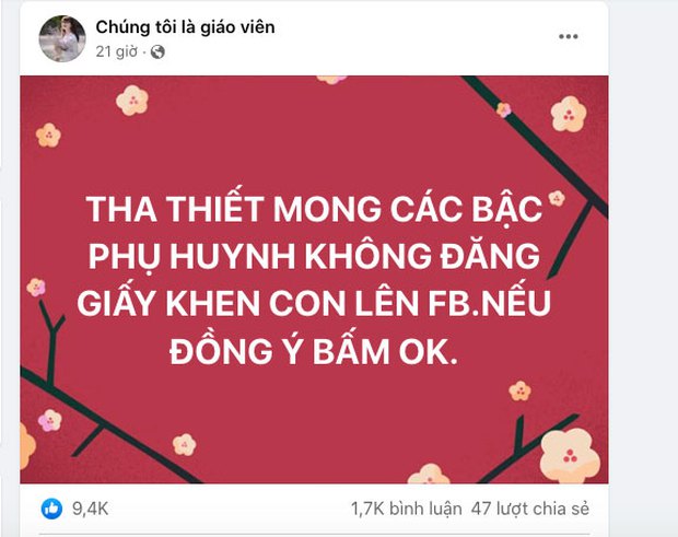 Có nên khoe giấy khen lên mạng xã hội?-1