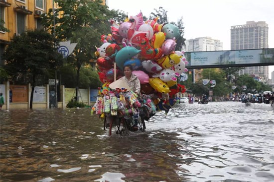 Dự báo thời tiết ngày 6/6: Mưa to diện rộng ở Bắc Bộ, nguy cơ ngập úng