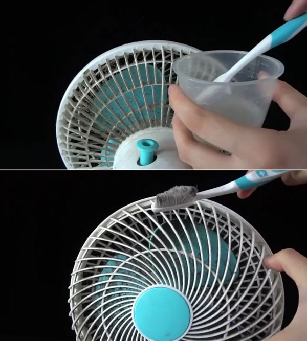 Cách vệ sinh quạt không cần dùng nước hay tháo khung, sau 10 phút là sạch sẽ không còn bụi-8