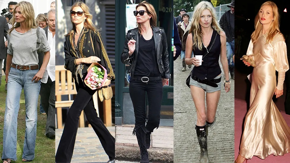 Biểu tượng thời trang - siêu mẫu Kate Moss: Đôi chân dài trứ danh của làng mốt và biến cố không thể nào quên ở tuổi 31-5
