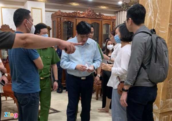 Cảnh sát xuất hiện tại nhà ông Nguyễn Thanh Long-2