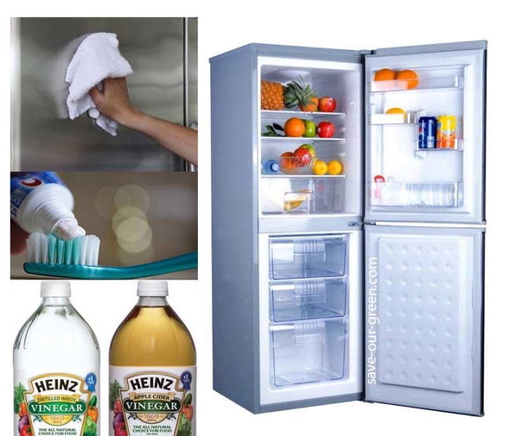 5 cách tẩy vết ố vàng trong tủ lạnh-1