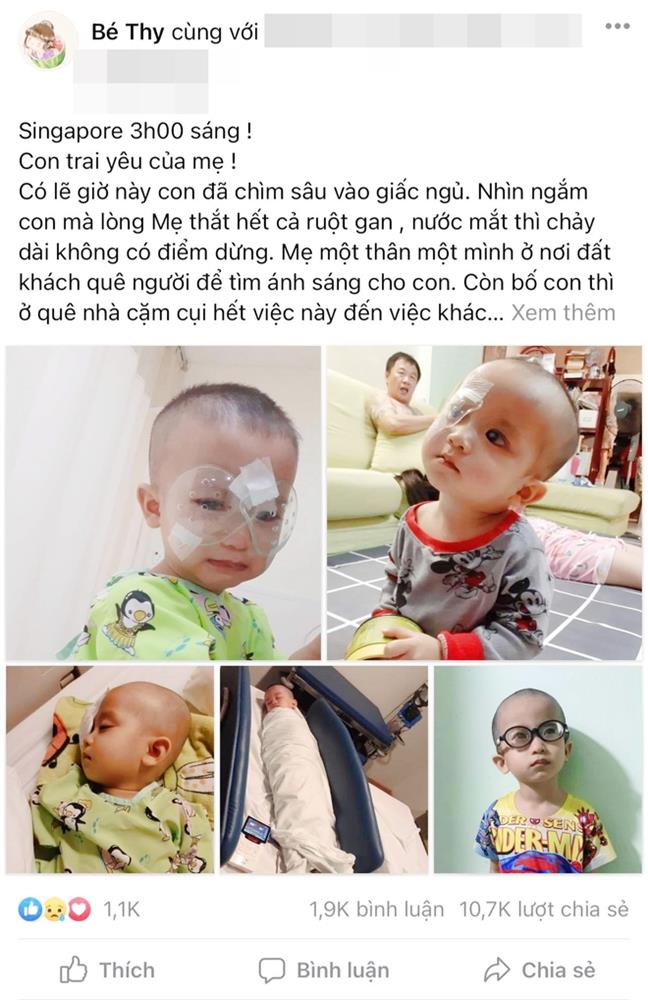 Tâm thư xúc động của người mẹ sau gần 5 năm đi tìm ánh sáng cho con: Ngã quỵ khi nghe bác sĩ báo tin dữ về đôi mắt của con...-2