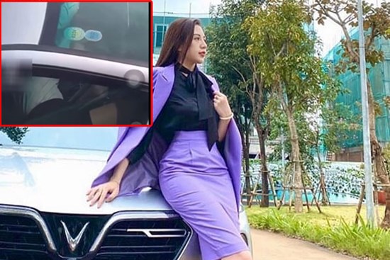 Bị 'réo tên' trong clip với nam tài xế trên ôtô, hotgirl lên tiếng