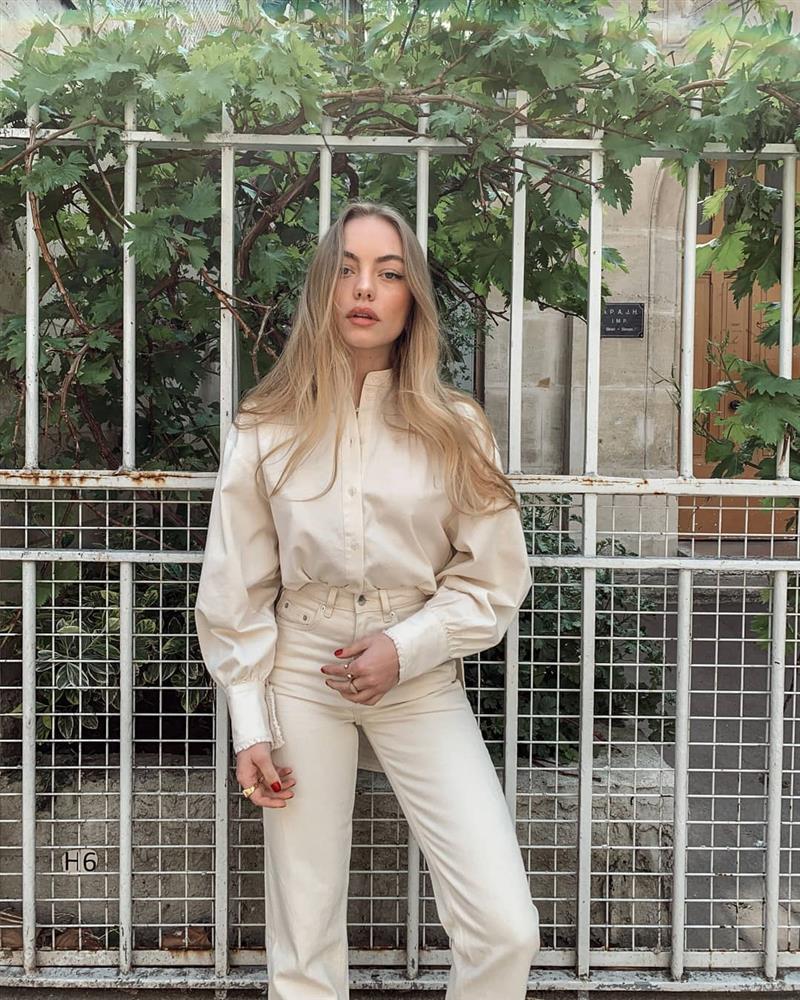 Phụ nữ Pháp gợi ý 13 cách mặc áo sơ mi trắng thanh lịch, sành điệu xuất sắc-12