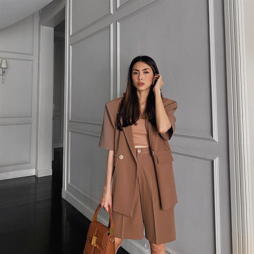 Nhờ mix đồ cao tay, sao Việt 30+ diện quần short vẫn chuẩn thanh lịch và sang chảnh-10