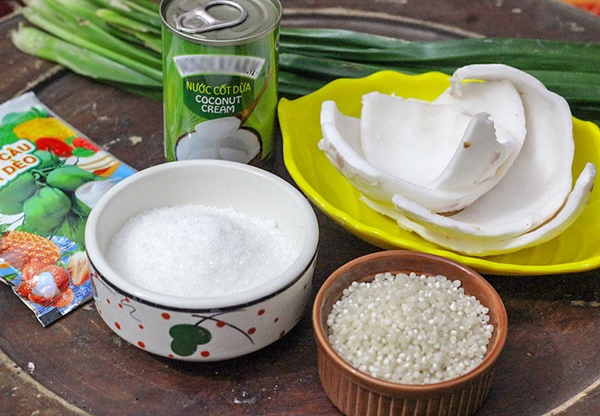 Cách làm chè dừa dầm thơm béo chuẩn vị, siêu ngon ngay tại nhà, thành quả hấp dẫn không thua ngoài hàng-2