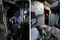 TP.HCM: Cháy tiệm bánh lúc rạng sáng, 7 người bị thương, trong đó có trẻ em