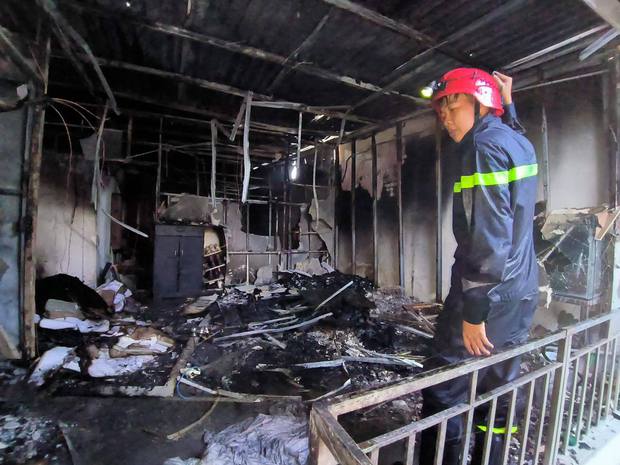 TP.HCM: Cháy tiệm bánh lúc rạng sáng, 7 người bị thương, trong đó có trẻ em-2