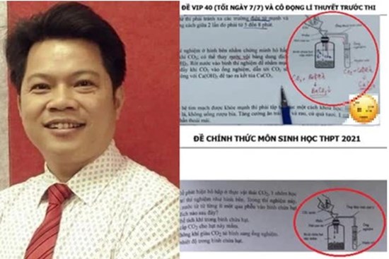 Vụ lộ đề thi môn Sinh học: Thầy giáo luyện thi trùng 80% nói
