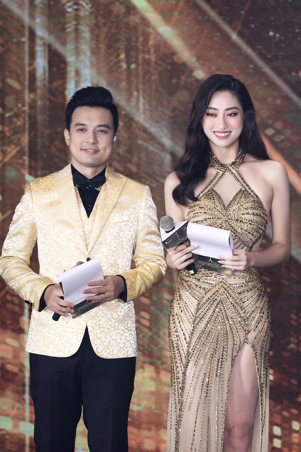 Lương Thùy Linh bắn tiếng Anh như gió tại họp báo Miss Grand, không hổ danh là nàng Hậu 7.5 IELTS!-1