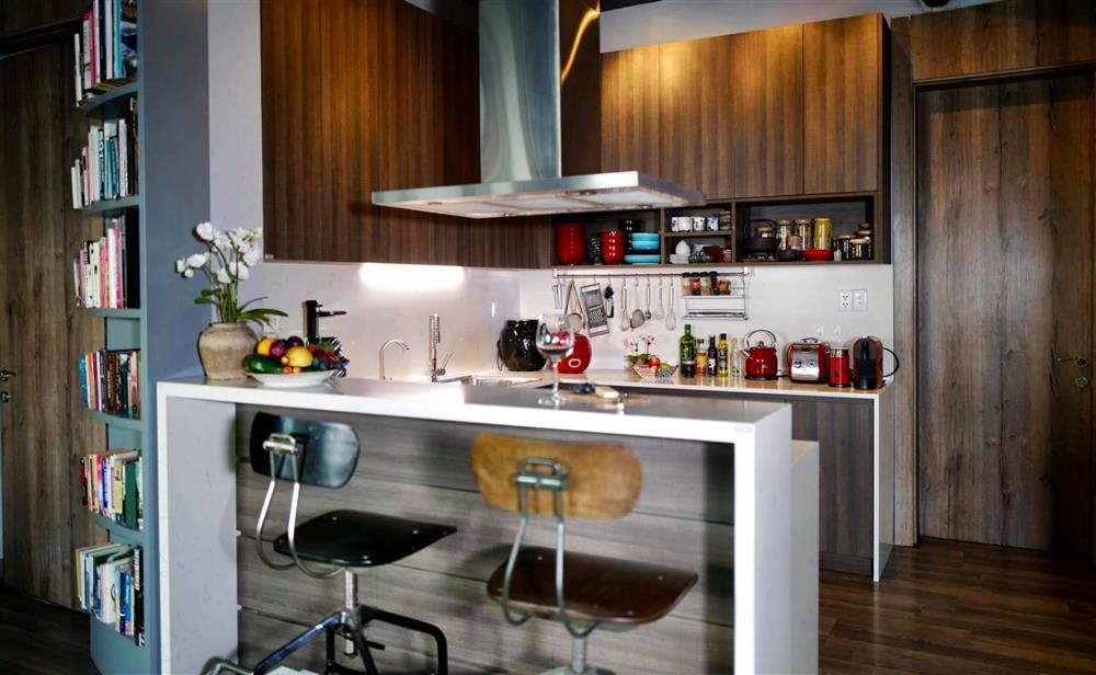 Bức tường đặc biệt trong căn nhà siêu sang nhìn ra sông của diva Hồng Nhung-10