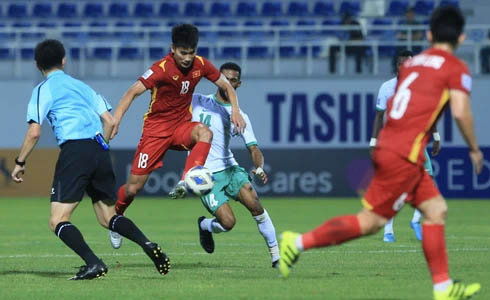 Nhận trận thua đáng tiếc trước U23 Saudi Arabia, tuyển U23 Việt Nam dừng chân tại tứ kết giải châu Á-2