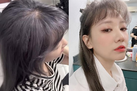 Hari Won cầm 10 triệu của chồng nhuộm mái tóc xơ như chổi xể