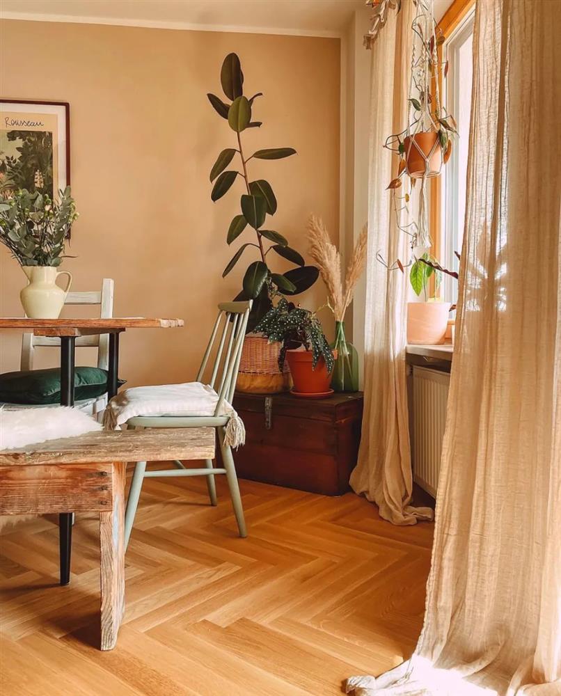 Chẳng cần sang trọng, căn hộ của nữ tiếp viên hàng không vẫn gây thương nhớ với vẻ đẹp ngọt ngào, ấm cúng-9