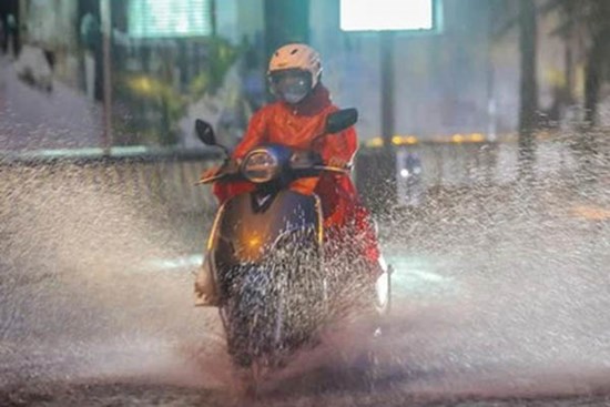 Từ chiều tối nay miền Bắc đón mưa lớn