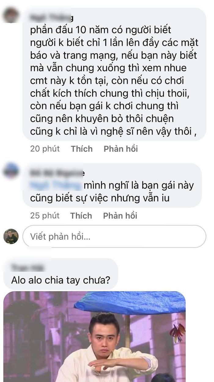Bạn gái Hữu Tín bị dân mạng tấn công, khuyên chia tay ngay sau khi có tin nam diễn viên sử dụng chất cấm-3