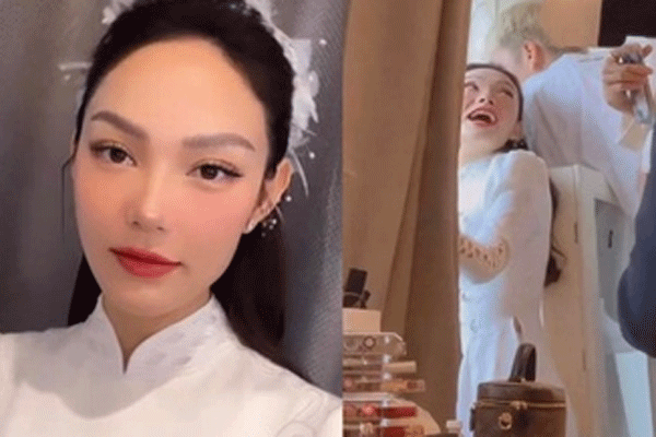 Ngã ngửa với kiểu tóc mái lạ lẫm của Minh Hằng-6