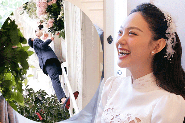 Lộ ảnh hiếm của Minh Hằng đám cưới: Dung nhan chồng đại gia gây chú ý-5