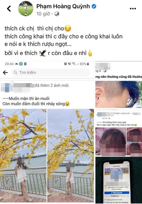 Hoa khôi bóng đá nữ Việt Nam - Hoàng Quỳnh tố bị trà xanh giật chồng-1