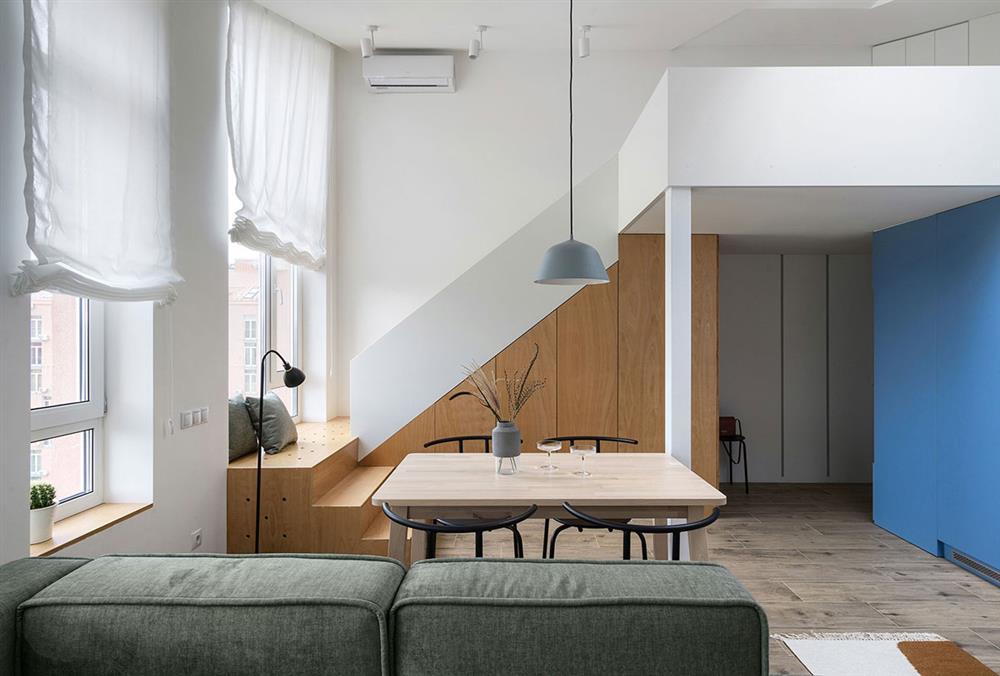 Căn hộ gác mái gây thương nhớ bởi vẻ đẹp hiện đại dù diện tích chỉ vỏn vẹn 30m²-1